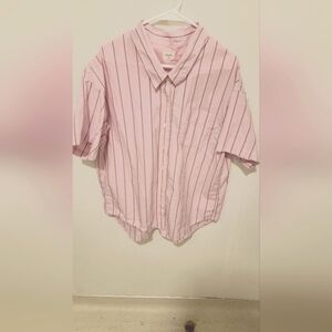 wilfred free, Striped Shortsleeve, Lilac/Sorbet, Medium